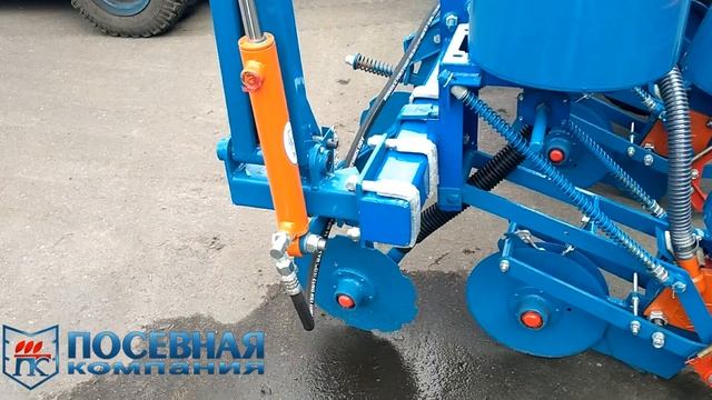 Сеялка СПЧ-8ФС с монодисковыми туковыми и двухдисковыми зерновыми сошниками (Посевная Компания) смотреть онлайн