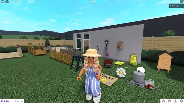 ?RENOVATING my Bloxburg GARDEN?| Spring Update смотреть онлайн