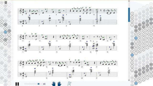 Как играть на баяне Я куплю тебе дом (Лесоповал) | How to play on accordion | SMT Pro смотреть онлайн