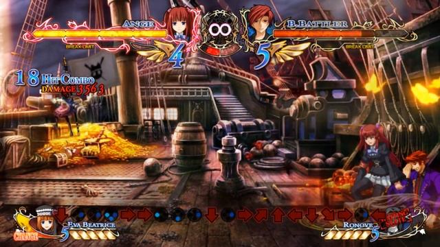 Umineko Golden Fantasia - A Fairly Simple but Impractical Ange Combo смотреть онлайн