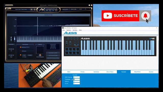 Transpose en Alesis V49 | Jossuell Company Studios смотреть онлайн