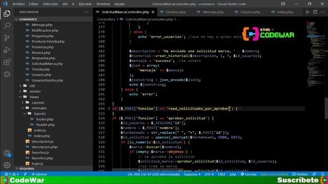 108. Mantenimiento de Mensajes, parte 4 - E-commerce con PHP JS MYSQL HTML CSS смотреть онлайн