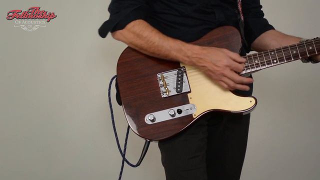 Fender 50's NOS rosewood Telecaster at The Fellowship of Acoustics смотреть онлайн