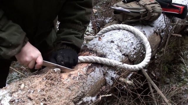 Тест на канате стали N690 от "Южный Крест" смотреть онлайн