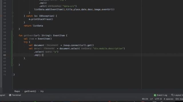 #3 Parsing data from sites and open detail page in Kotlin смотреть онлайн