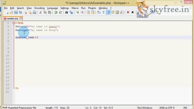 PHP Advanced Tutorial in Tamil 6 String Functions Part 4 смотреть онлайн