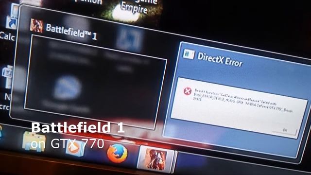 Battlefield 1 gtx 770 dx error-UPDATEjan17-new nv drivers hotfix- fixed for some смотреть онлайн
