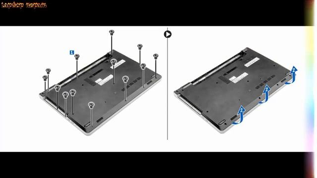 How to disassemble Dell Vostro 15 - 3565 смотреть онлайн