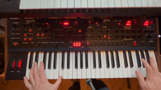 Creating sounds on the OB-6 from scratch (No Talking) Synth Demo смотреть онлайн