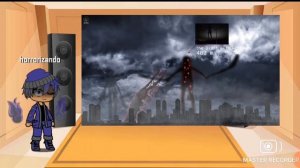 gacha life horror react trevor henderson creatures size comparison.