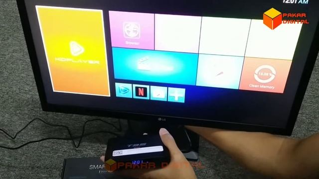 Unboxing Smart TV Box T95 S1 ( Android TV Box )