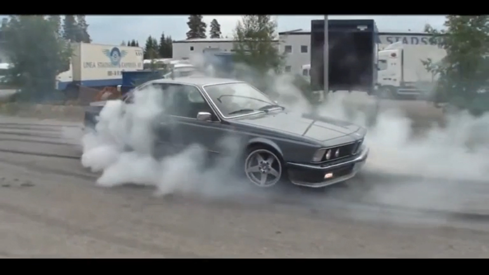 BMW 635 CSI Burnout Drive Vagif Channel смотреть онлайн