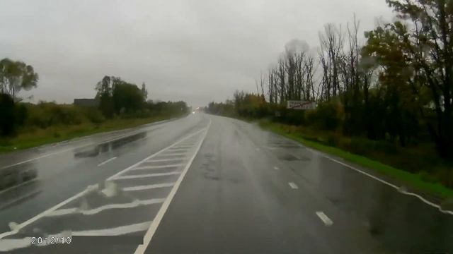 Трасса М10 «Россия». Зайцево - вход в Ленинградскую обл. смотреть онлайн