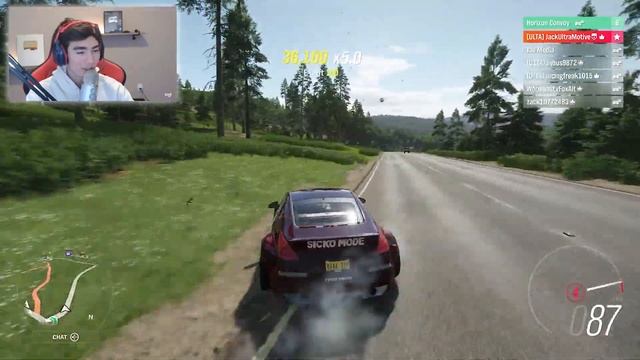 Forza Horizon 4 - Skills vs The World #1 (Man Hunt Mini Game) смотреть онлайн