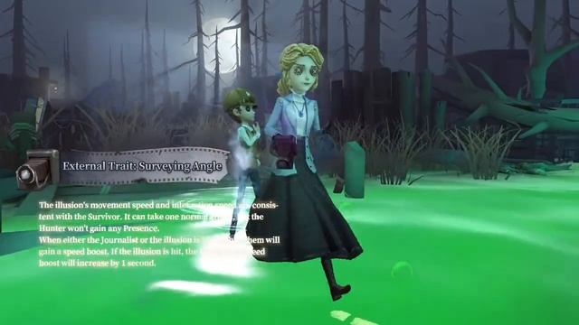 Identity V Способности Нового Выжившего Журналист | Новый Выживший Алиса смотреть онлайн