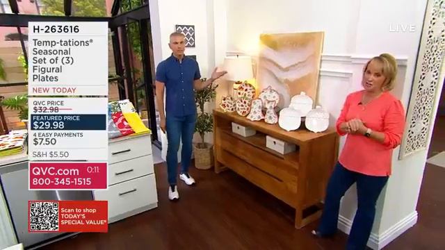 Temp-tations Presentable Table on QVC August 3, 2022 смотреть онлайн