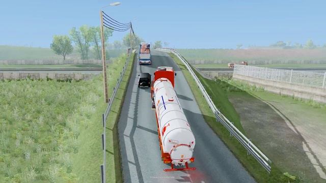 Indian Oil Tanker Lorry Driving | Euro Truck Simulator 2 смотреть онлайн