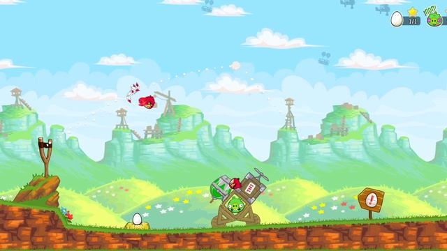 Angry birds classic play Red's mighty feathers 5часть смотреть онлайн