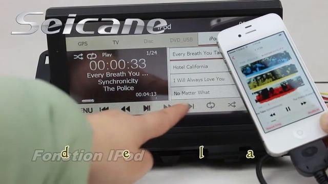 Mercedes Benz W204 autoradio voiture Système de navigation GPS avec Bluetooth IPod Radio USB SD смотреть онлайн