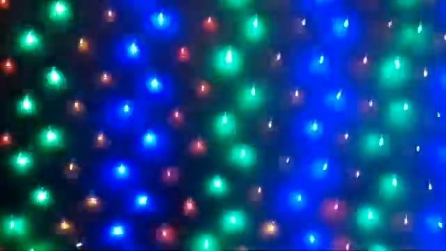 Светодиодная гирлянда - световая сетка смотреть онлайн