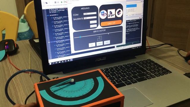 Arduino ile Servo Motor Kontrolü- Python GUI (ISUBÜ Mekatronik Mühendisliği) смотреть онлайн