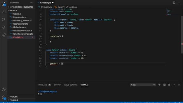 OOP TypeScript #8: Visibility - Bahasa Indonesia смотреть онлайн