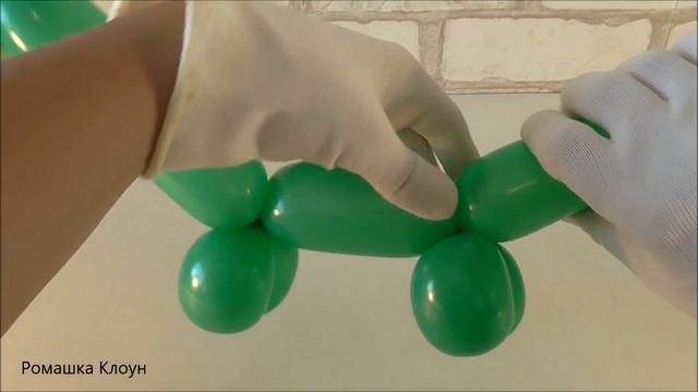 КАК СДЕЛАТЬ ДИНОЗАВРА из шариков ПОШАГОВАЯ ИНСТРУКЦИЯ Balloon Animal DINOSAUR dinosaurios con globo смотреть онлайн
