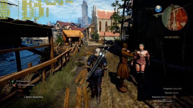 Witcher 3 test Ultra settings (i5 3570k 4.5 ghz, GTX 780 Ghz edition) смотреть онлайн