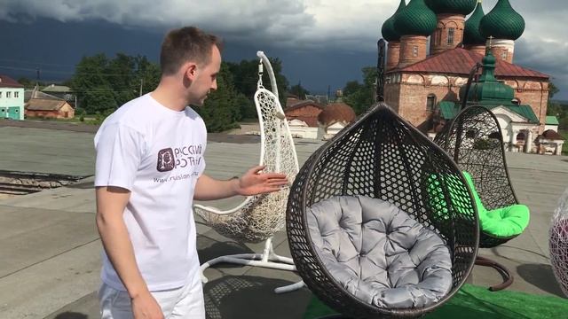 Обзор подвесных кресел Русский Ротанг смотреть онлайн