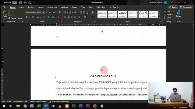 Cara menggabungkan Cover dan Isi menjadi satu file pada Microsoft Word 365 dengan tipe nomor berbed смотреть онлайн