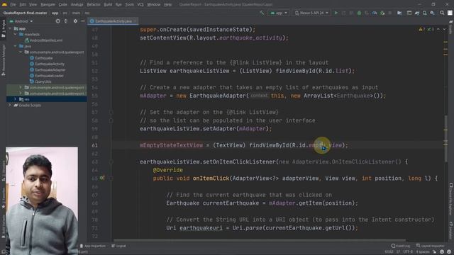 Class 202 - Fixing Empty State | Android App Development Complete Course In Hindi смотреть онлайн