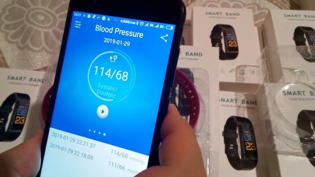 Новата смарт гривна ID115 plus измерване на кръвно налягане и пулс само за 35 лв от 0877620632 смотреть онлайн