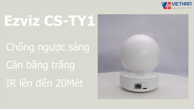 Đánh giá nhanh Tân Binh mới Camera Wifi Ezviz TY1 - 2MP 1080p, MotionTracking, quay quét 360°. смотреть онлайн