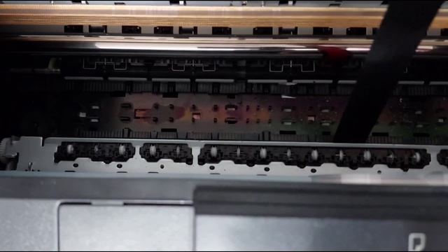 What to do and how to fix sudden roller marks on your printout from Epson L1300 смотреть онлайн