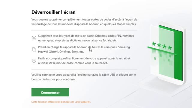 DroidKit : déverrouiller le téléphone Android sans code! смотреть онлайн