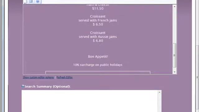 DotNetNuke Editing a Cafe Menu смотреть онлайн