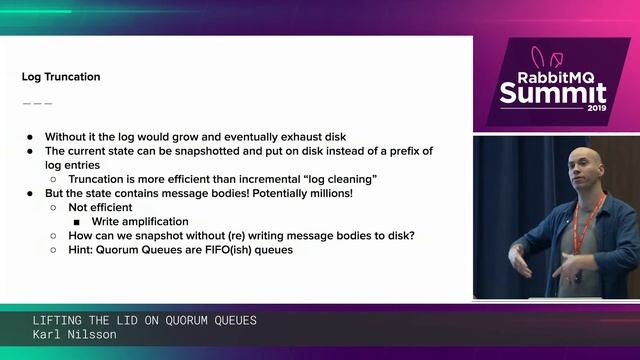Lifting the lid on Quorum Queues - Karl Nilsson смотреть онлайн