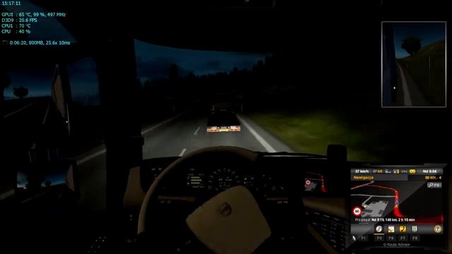 Euro Truck Simulator 2 - Timelaps #01 // AMD a8-4500m смотреть онлайн