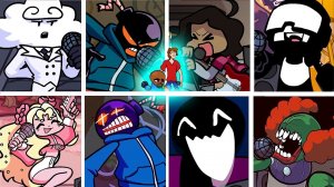 Last Reel but Every Turn a Different Character Sings ?(FNF Last Reel but Everyone Sings).