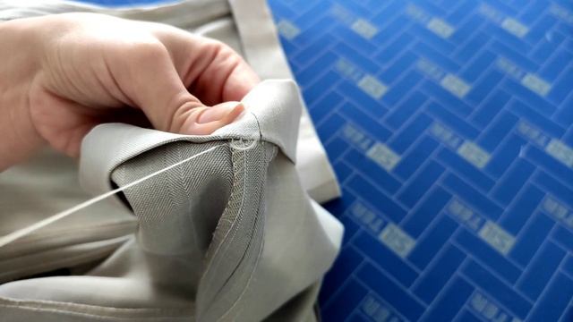 Как подшить брюки потайным швом вручную