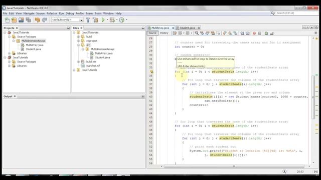 Java 2 Tutorial 01 - 2D Arrays смотреть онлайн