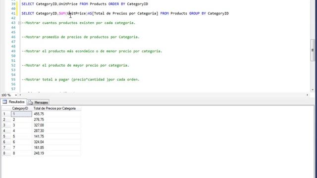 SQL Server - Funciones de Agregado смотреть онлайн