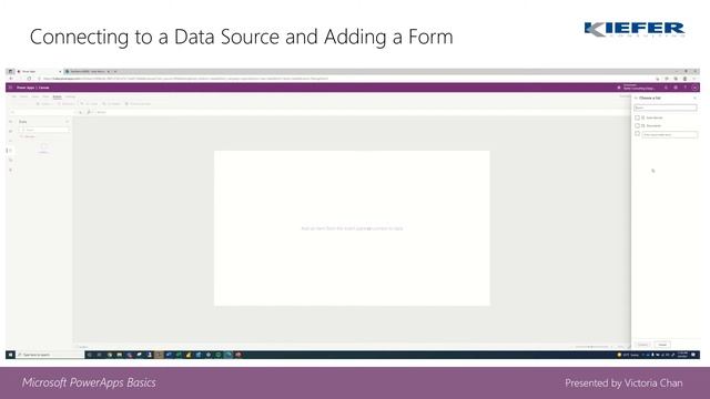 Microsoft PowerApps Basics #2: How to Connect To a Data Source and Add a Form смотреть онлайн