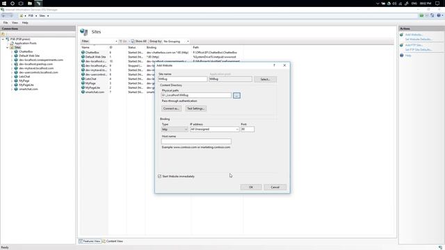How to host a website in IIS смотреть онлайн