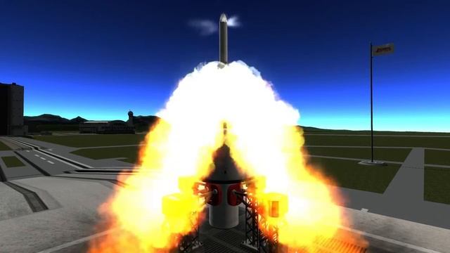 (WIP) SDHI Launch Escape System - static fire test смотреть онлайн