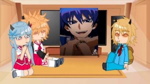 [Добро пожаловать в ад Ирума] реакция первогодок из 214-215 главы манги. 2 часть.