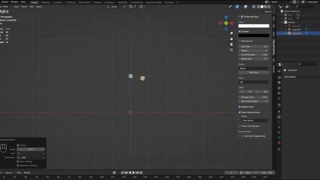 Как повторить последнее действие в Blender смотреть онлайн