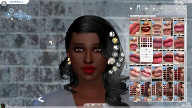 CAS Alpha CC || Amira Landers || The Sims 4 смотреть онлайн