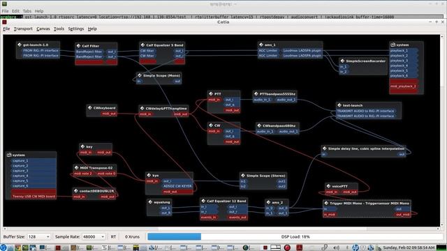 Experimental REMOTE RIG AUDIO over IP test - Gstreamer RTSP server::client 32 bit audio over ip смотреть онлайн