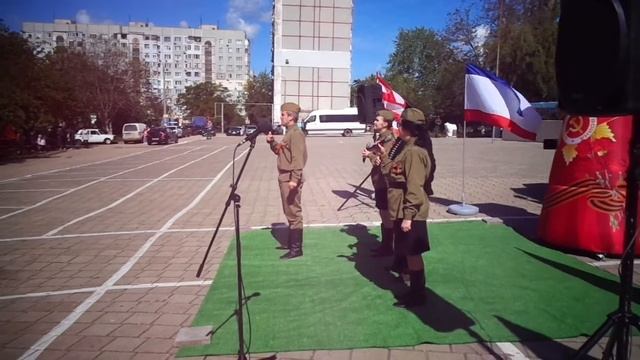 Тех.запись. 09-05-2020. Керчь Театр Пушкина. "Фронтовая" бригада. Поздравление ветеранов. Часть 2 смотреть онлайн